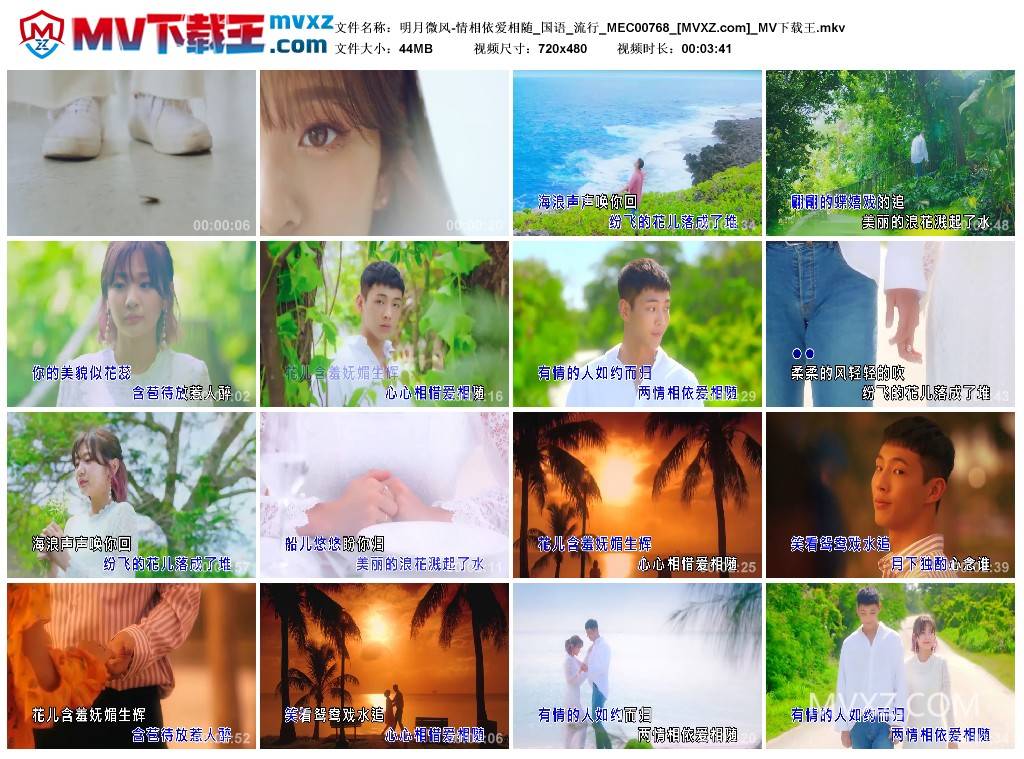 明月微风-情相依爱相随_国语_流行_MEC00768